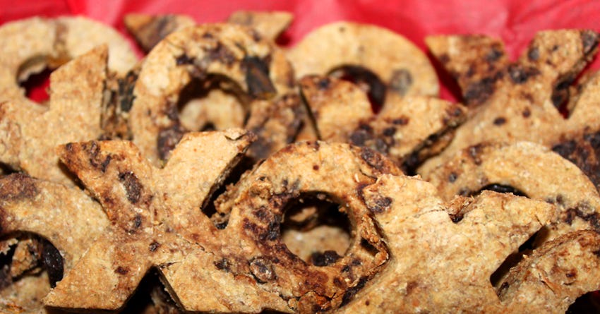 Carob 2025 dog cookies