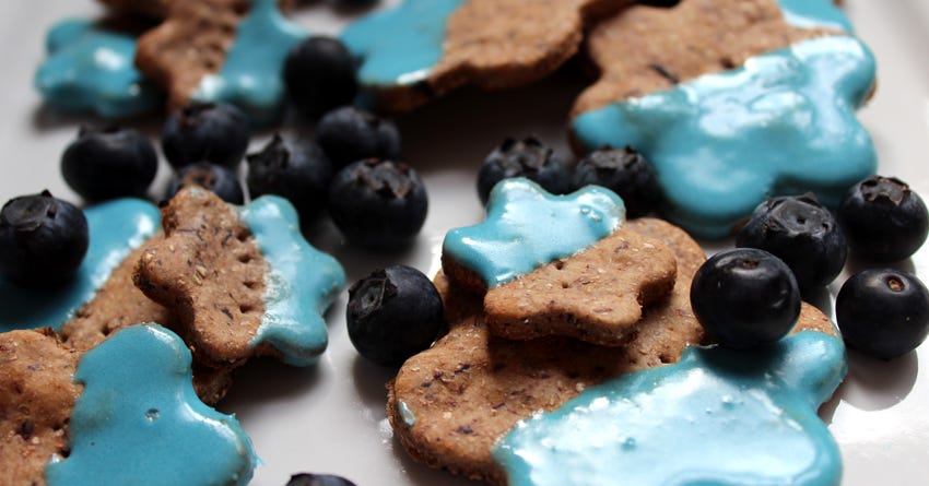 Blueberry dog cookies sale