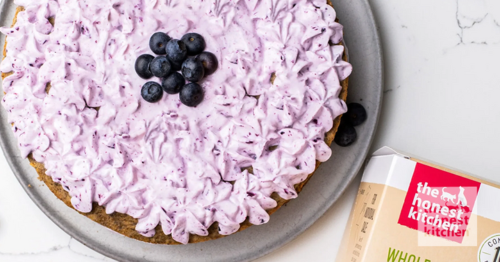 Blueberry Birthday Cake