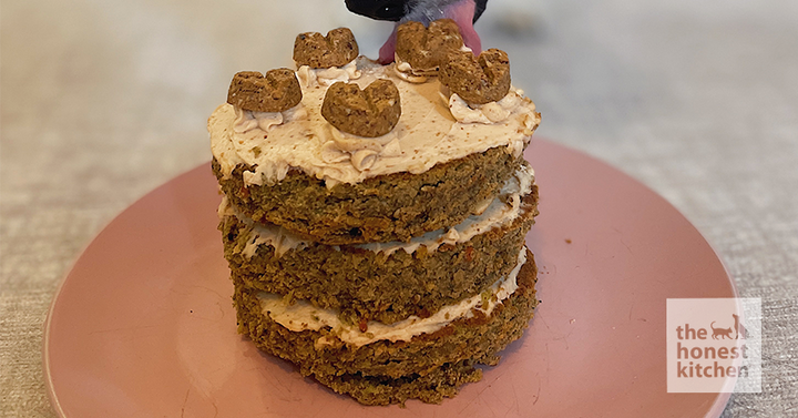 Peanut Butter Cake For Dogs Recipe