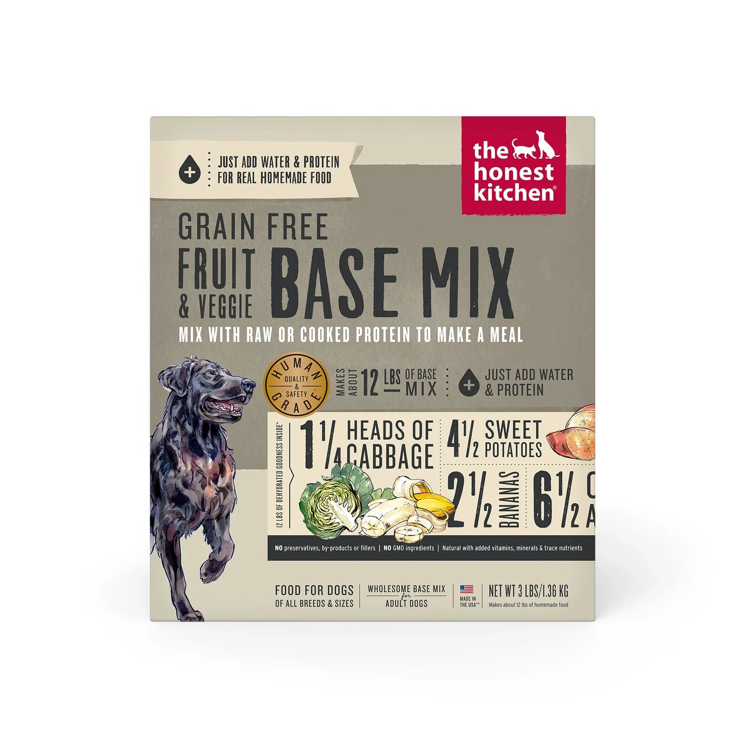 Dehydrated Dog Food Base Mixes