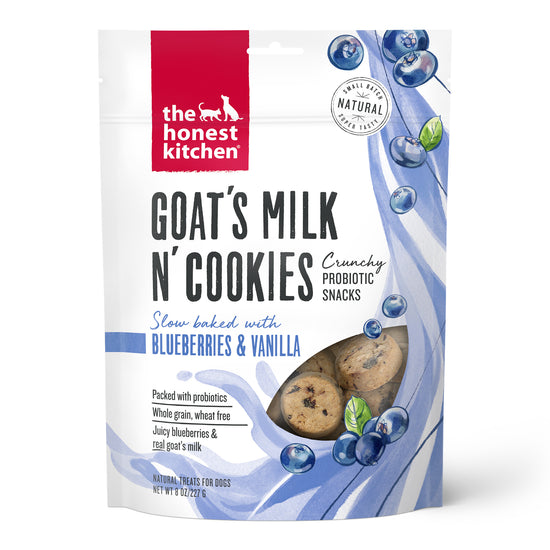 Blueberry & Vanilla Goat's Milk N' Cookies