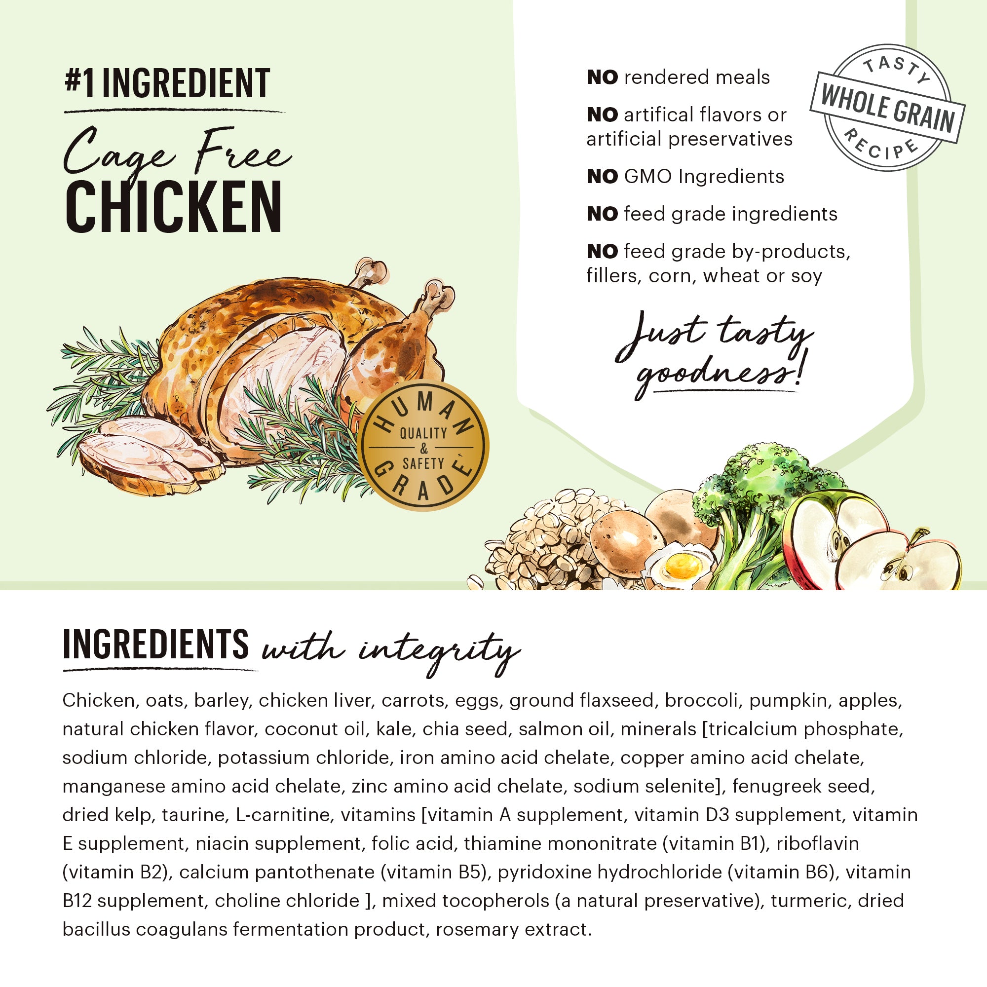 The honest kitchen on sale whole grain chicken