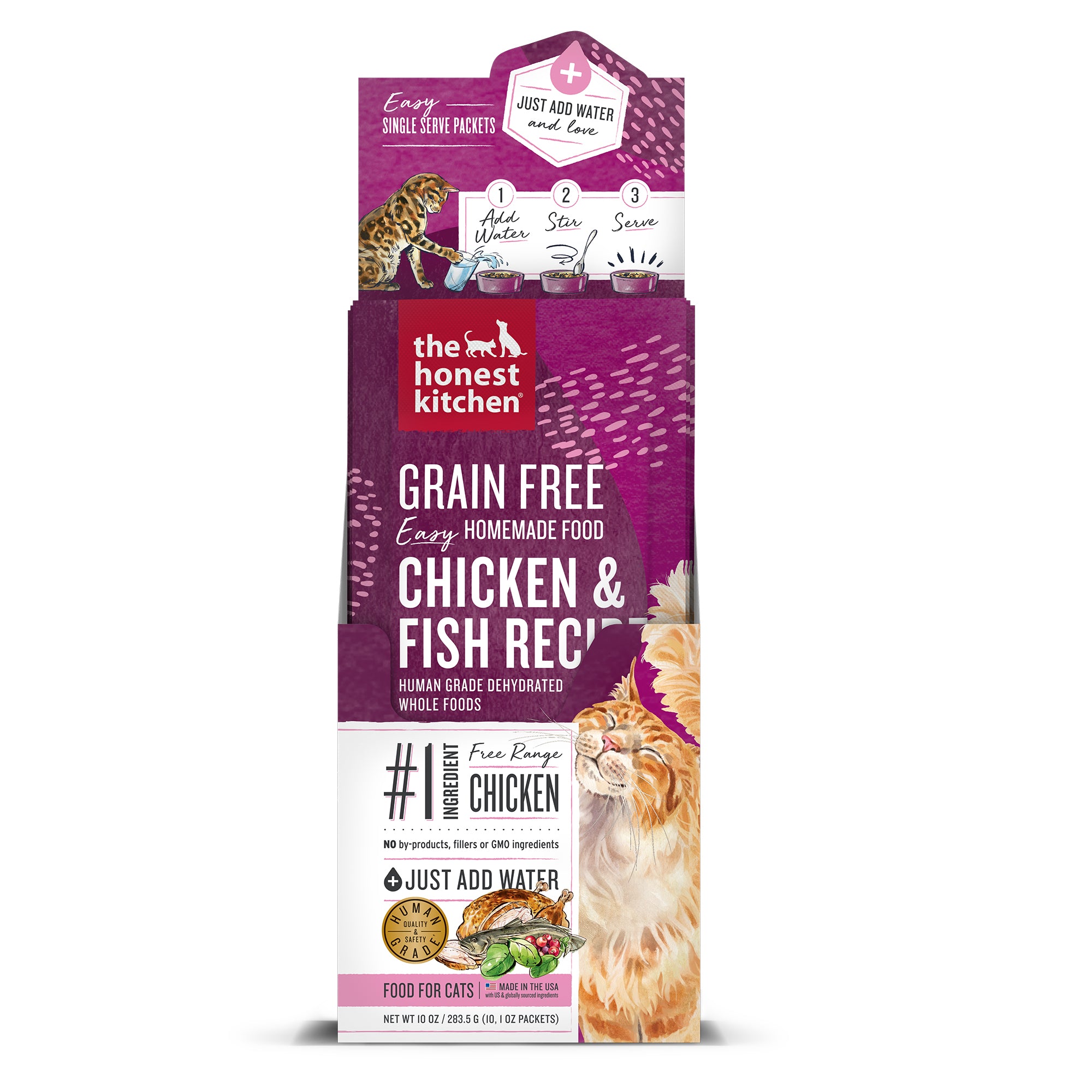 4LB Cat Grain Free Chicken Fish Dehydrated The Honest Kitchen