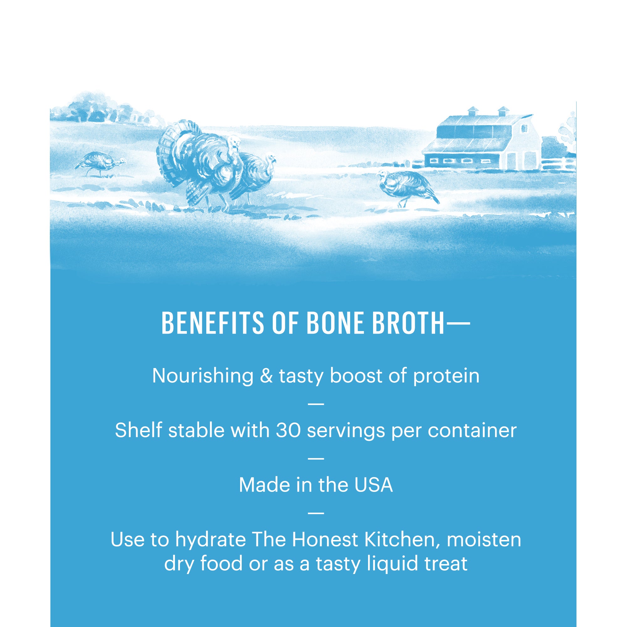 Honest kitchen turkey bone broth best sale