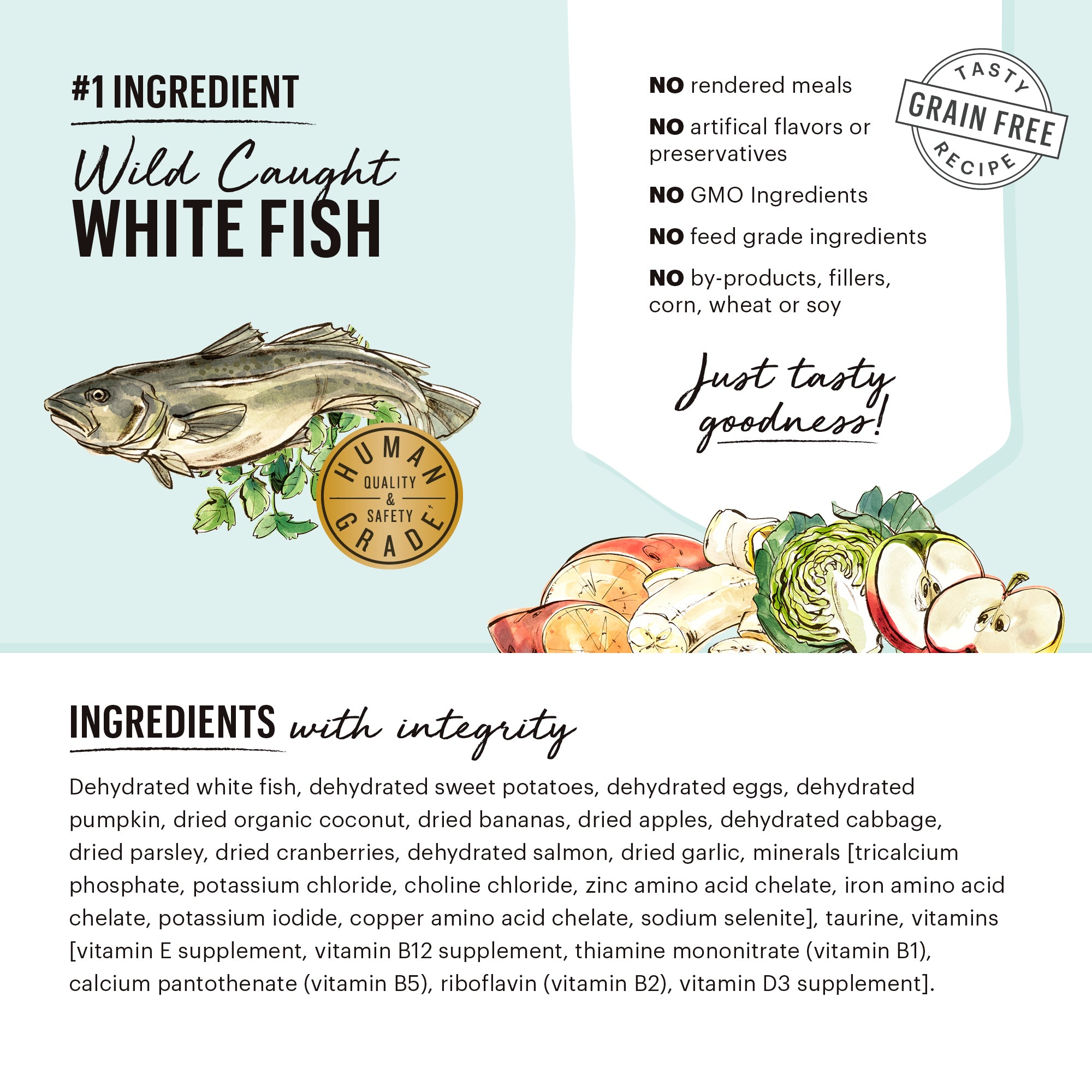 Honest kitchen limited outlet ingredient fish