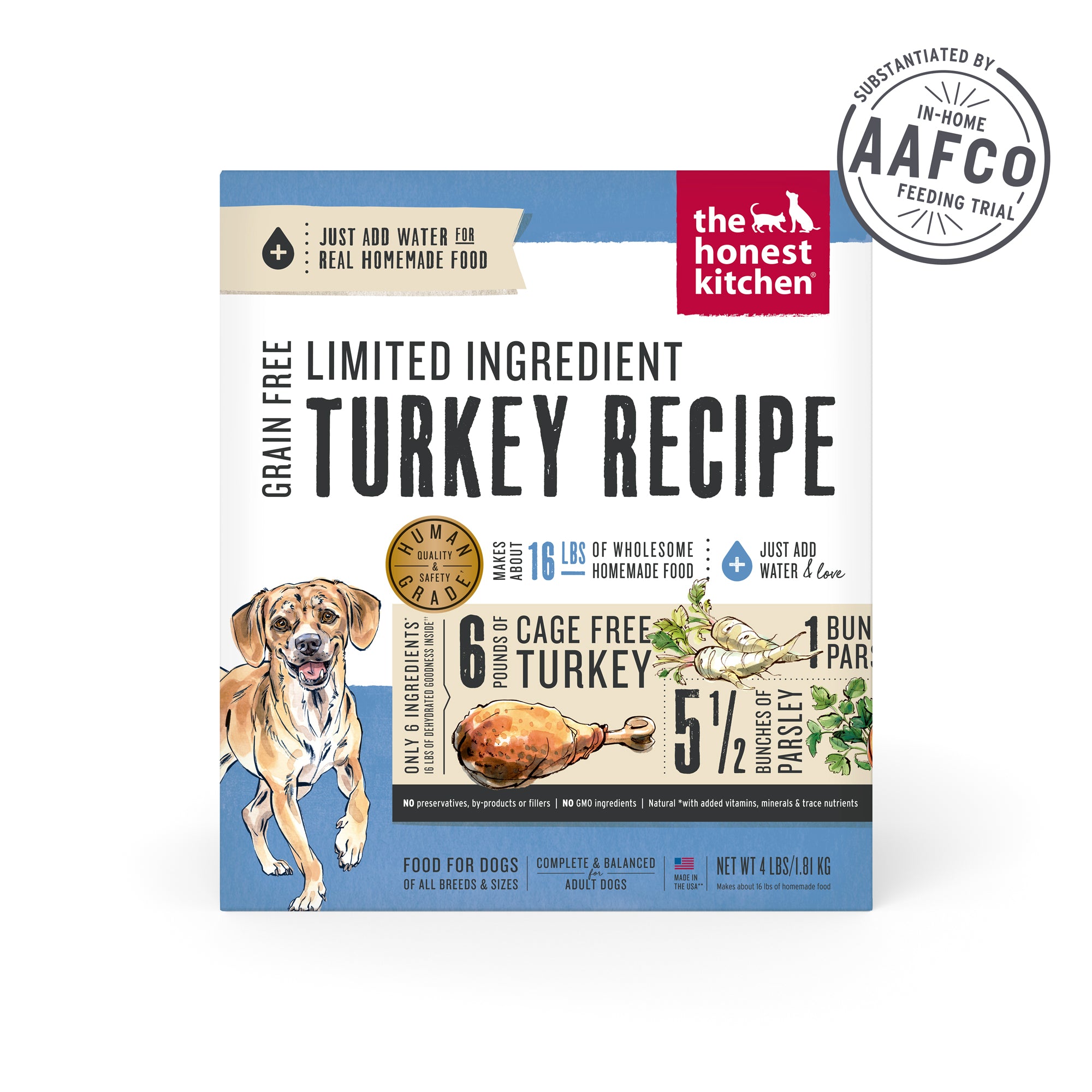 Limited ingredient sale turkey dog food